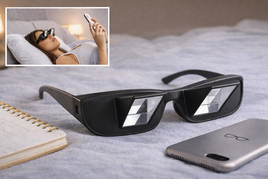 Gafas Lazy Vision™ | Mira el móvil tumbado sin dolor de cuello